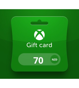 XBOX Live NZD 70 Prepaid Card NZ Xbox 360 Key 